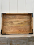 Coffee table tray large
