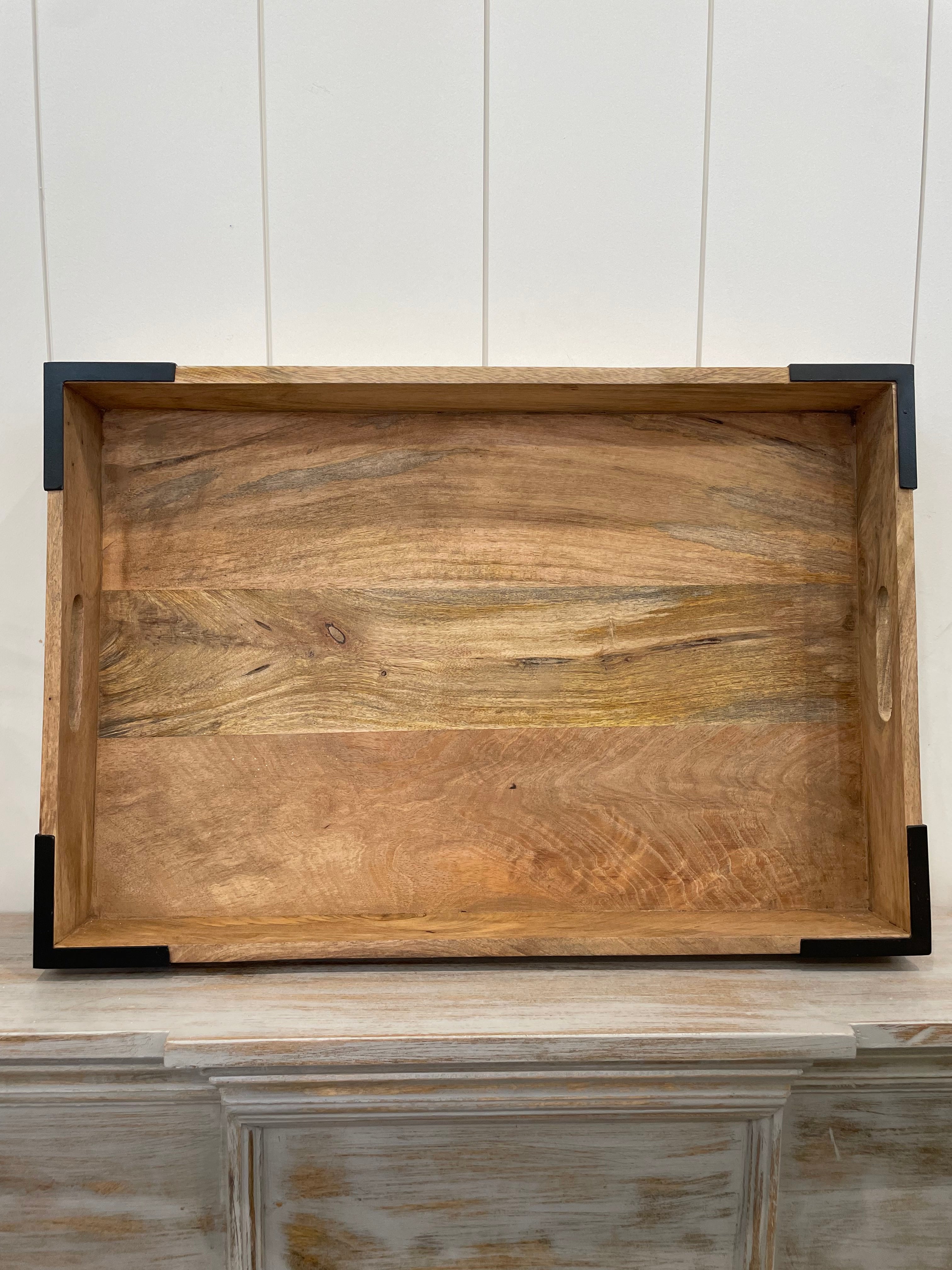 Coffee table tray large
