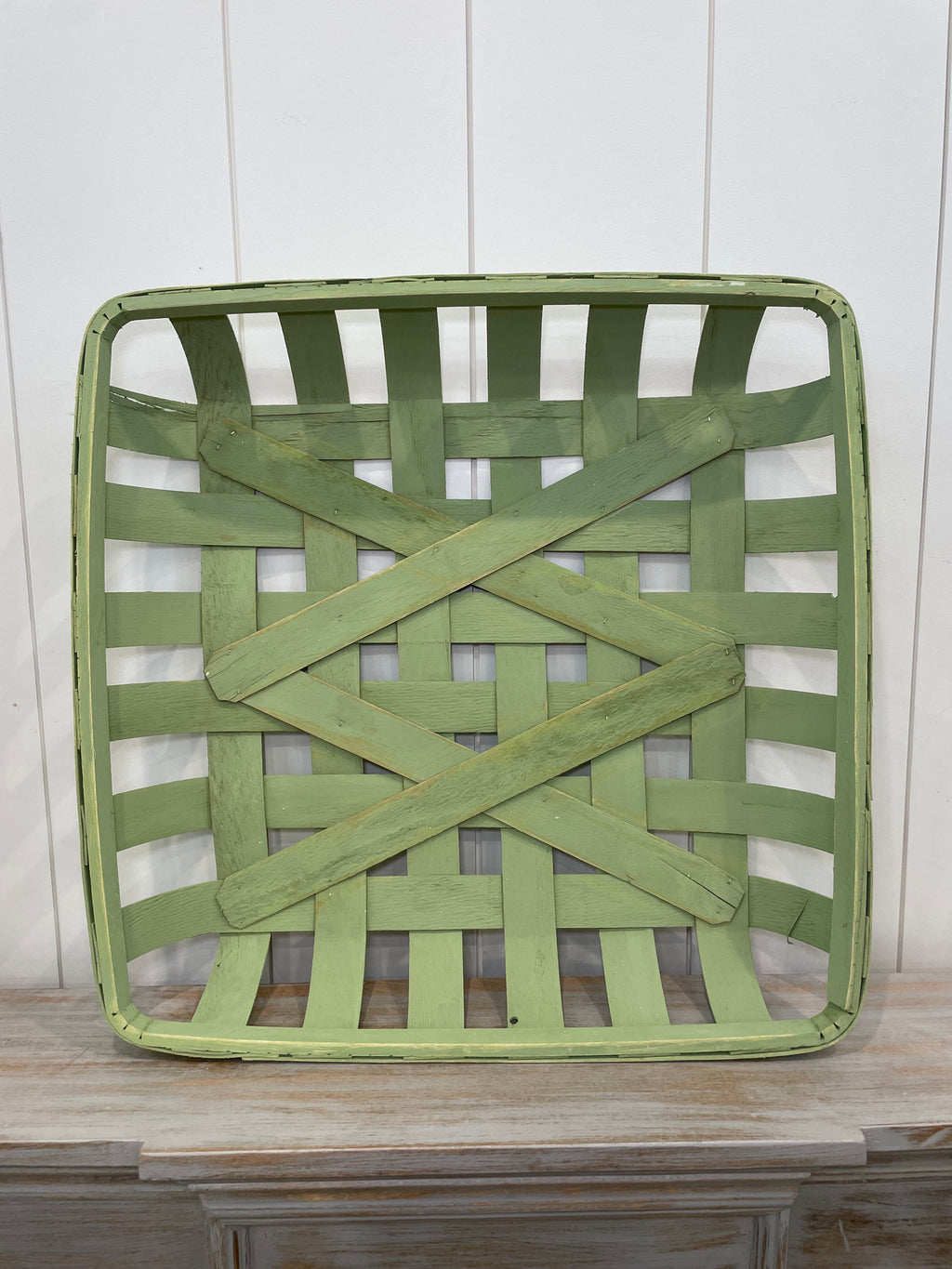 Tobacco Green Basket Set 2