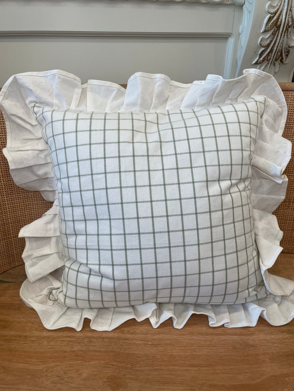 Reversible Pillow-Hydrangea