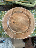 Plate Large-Wood Charger